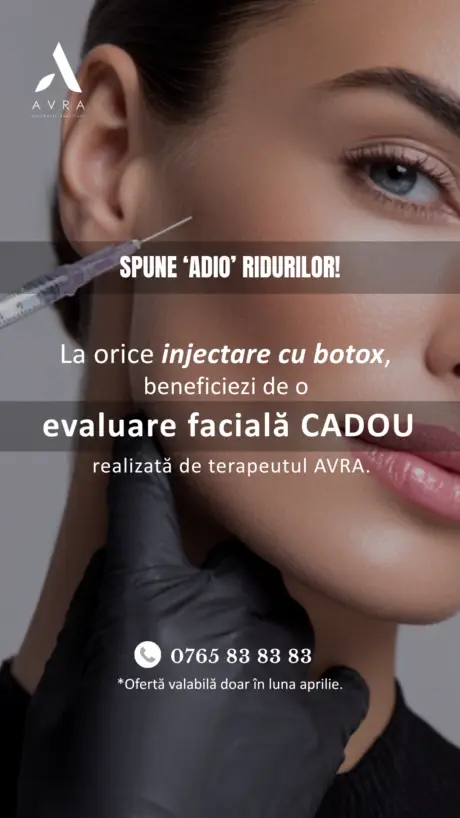 Oferta Botox cu evaluare faciala
